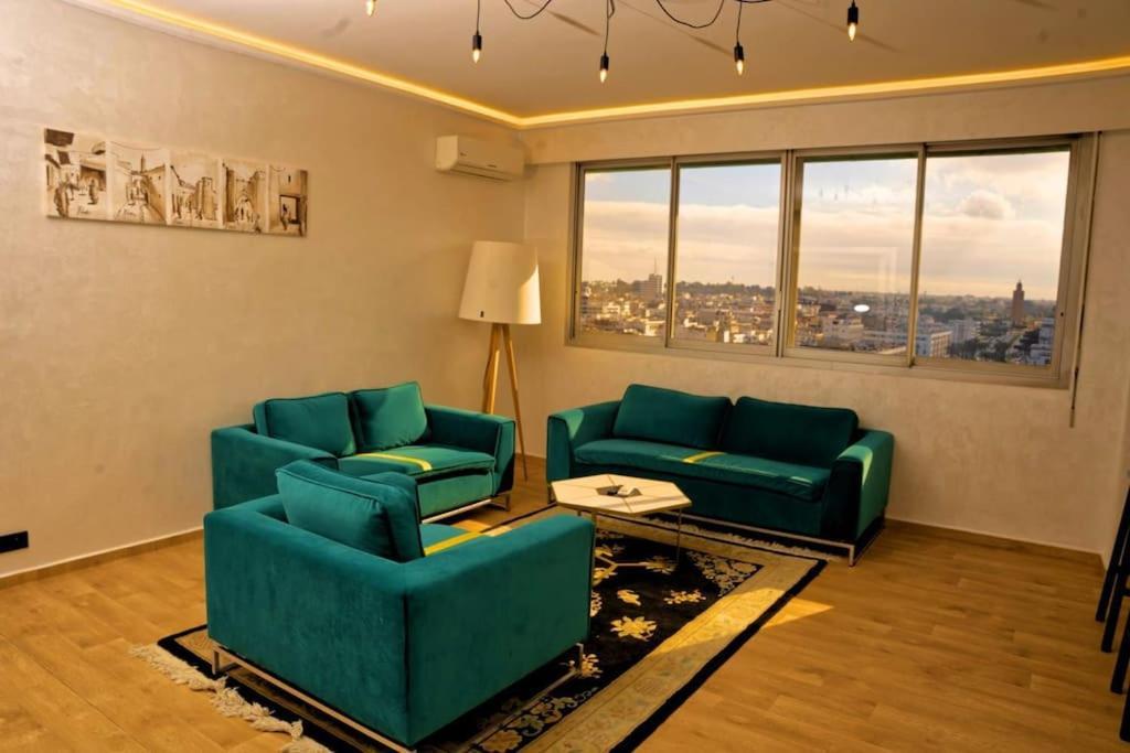 Rabat Vue Du Ciel N° 2, Majestueux Et Panoramique Centre Ville Luaran gambar